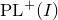 normal upper P normal upper L Superscript plus Baseline left parenthesis upper I right parenthesis