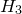 upper H 3