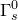normal upper Gamma Subscript s Superscript 0