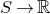 upper S right arrow double struck upper R