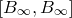 left bracket upper B Subscript normal infinity Baseline comma upper B Subscript normal infinity Baseline right bracket