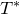 upper T Superscript asterisk