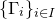 left brace normal upper Gamma Subscript i Baseline right brace Subscript i element of upper I