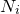 upper N Subscript i