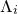 normal upper Lamda Subscript i