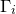 normal upper Gamma Subscript i