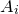 upper A Subscript i