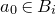 a 0 element of upper B Subscript i