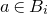 a element of upper B Subscript i