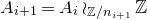 upper A Subscript i plus 1 Baseline equals upper A Subscript i Baseline wreath product Subscript double struck upper Z divided by n Sub Subscript i plus 1 Baseline double struck upper Z