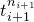 t Subscript i plus 1 Superscript n Super Subscript i plus 1