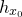 h Subscript x 0