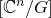 left bracket double struck upper C Superscript n Baseline divided by upper G right bracket
