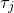 tau Subscript j