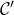 script upper C prime
