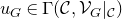 u Subscript upper G Baseline element of normal upper Gamma left parenthesis script upper C comma script upper V Subscript upper G Baseline vertical bar Subscript script upper C Baseline right parenthesis