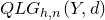 upper Q upper L upper G Subscript h comma n Baseline left parenthesis upper Y comma d right parenthesis