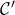 script upper C prime