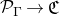script upper P Subscript normal upper Gamma Baseline right arrow German upper C