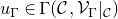 u Subscript normal upper Gamma Baseline element of normal upper Gamma left parenthesis script upper C comma script upper V Subscript normal upper Gamma Baseline vertical bar Subscript script upper C Baseline right parenthesis