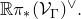 double struck upper R pi Subscript asterisk Baseline left parenthesis script upper V Subscript normal upper Gamma Baseline right parenthesis Superscript or Baseline period
