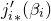 j prime Subscript i Baseline Subscript asterisk Baseline left parenthesis beta Subscript i Baseline right parenthesis