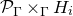 script upper P Subscript normal upper Gamma Baseline times Subscript normal upper Gamma Baseline upper H Subscript i
