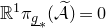 double struck upper R Superscript 1 Baseline pi Subscript g underbar Baseline Subscript asterisk Baseline left parenthesis script upper A overtilde right parenthesis equals 0