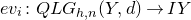 e v Subscript i Baseline colon upper Q upper L upper G Subscript h comma n Baseline left parenthesis upper Y comma d right parenthesis right arrow upper I upper Y