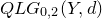 upper Q upper L upper G Subscript 0 comma 2 Baseline left parenthesis upper Y comma d right parenthesis