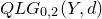 upper Q upper L upper G Subscript 0 comma 2 Baseline left parenthesis upper Y comma d right parenthesis