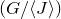left parenthesis upper G divided by left angle bracket upper J right angle bracket right parenthesis