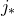 j Subscript asterisk