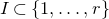 upper I subset of StartSet 1 comma ellipsis comma r EndSet