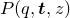 upper P left parenthesis q comma bold italic t comma z right parenthesis