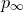 p Subscript normal infinity