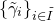 left brace gamma overtilde Subscript i Baseline right brace Subscript i element of upper I overtilde