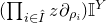 left parenthesis product Underscript i element of ModifyingAbove upper I With caret Endscripts z partial differential Subscript rho Sub Subscript i Subscript Baseline right parenthesis double struck upper I Superscript upper Y