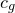 c Subscript g