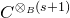 upper C Superscript circled times Super Subscript upper B Superscript left parenthesis s plus 1 right parenthesis