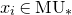 x Subscript i Baseline element of normal upper M normal upper U Subscript asterisk