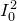 upper I 0 squared