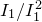 upper I 1 divided by upper I 1 squared