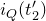i Subscript upper Q Baseline left parenthesis t prime 2 right parenthesis