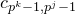c Subscript p Sub Superscript k Subscript minus 1 comma p Sub Superscript j Subscript minus 1