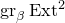 g r Subscript beta Baseline upper E x t squared