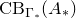 upper C upper B Subscript normal upper Gamma Sub Subscript asterisk Baseline left parenthesis upper A Subscript asterisk Baseline right parenthesis