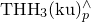 upper T upper H upper H 3 left parenthesis normal k normal u right parenthesis Subscript p Superscript and