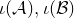 iota left parenthesis script upper A right parenthesis comma iota left parenthesis script upper B right parenthesis