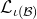 script upper L Subscript iota left parenthesis script upper B right parenthesis